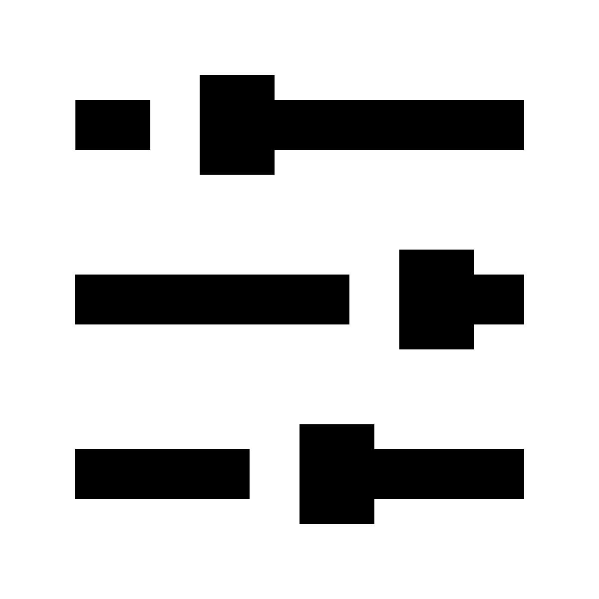 forma regular filled sharp style paramètres icon