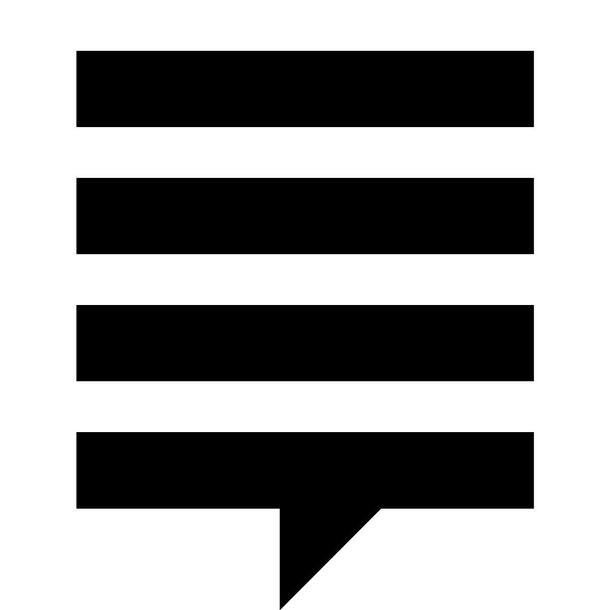 forma regular filled sharp style stack exchange icon