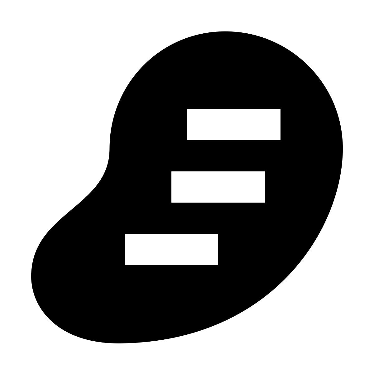 forma regular filled sharp style steak medium icon