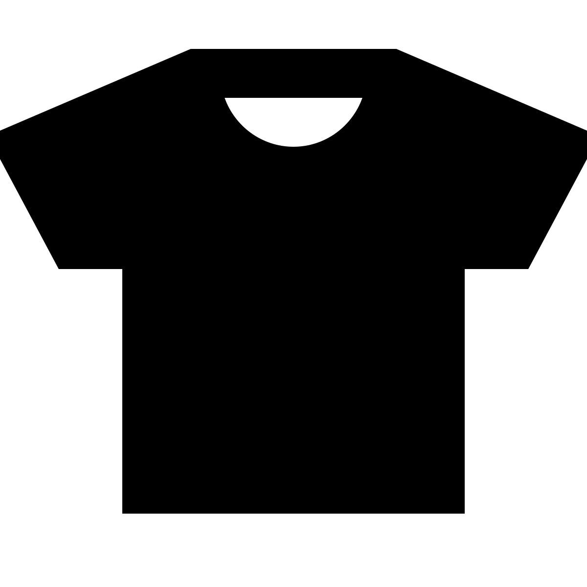 forma regular filled sharp style t shirt icon
