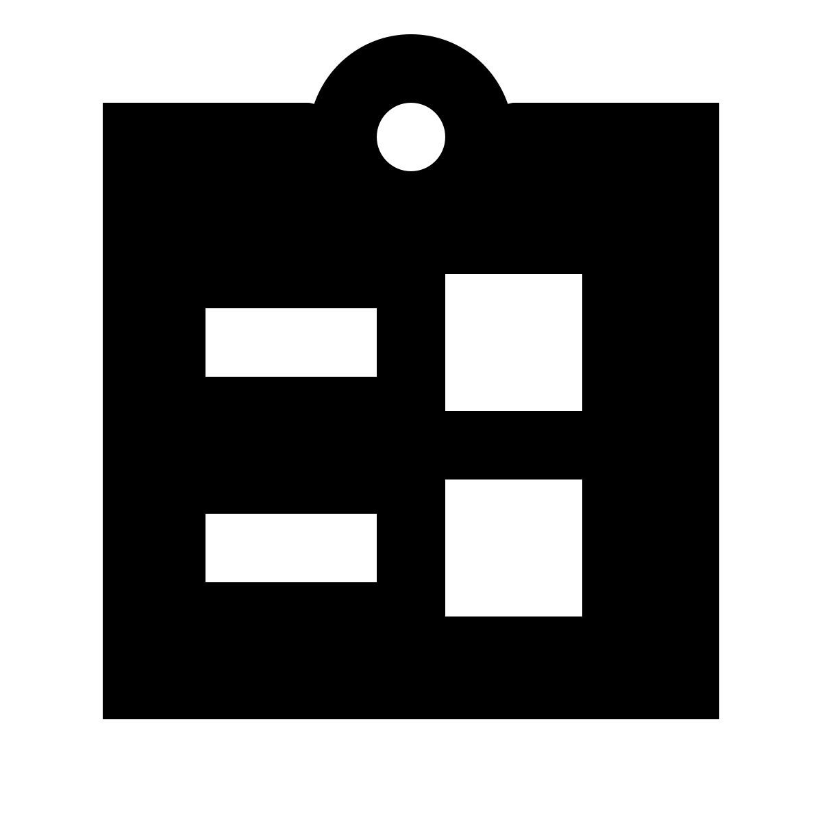 forma regular filled sharp style choice icon