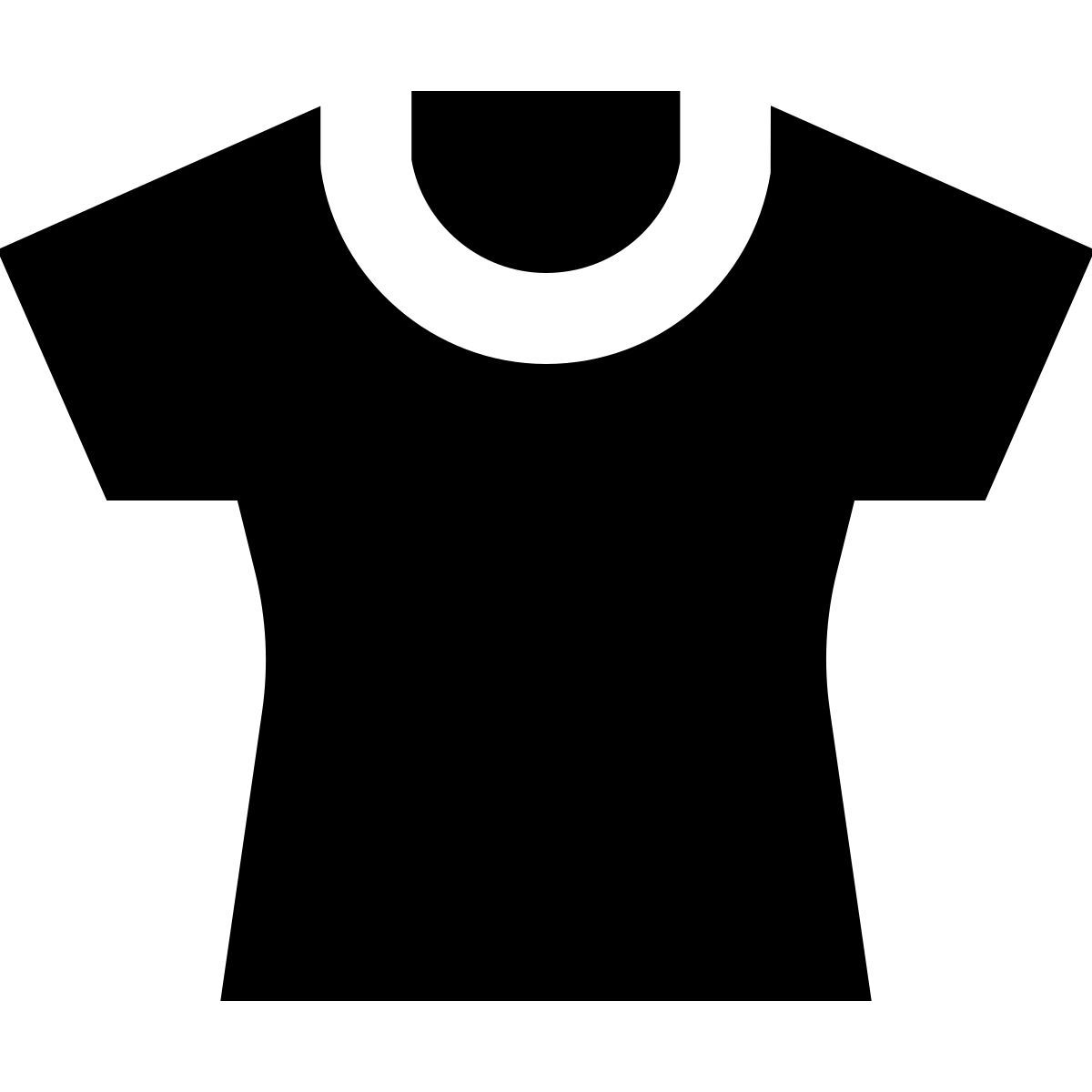 forma regular filled sharp style 여자 티셔츠 icon