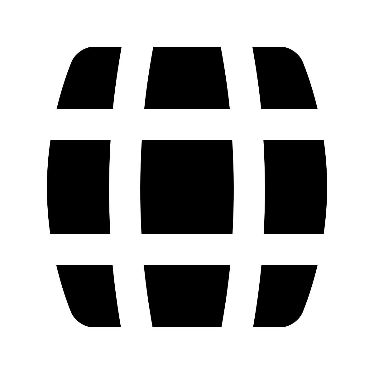 forma regular filled sharp style 나무 맥주 술통 icon