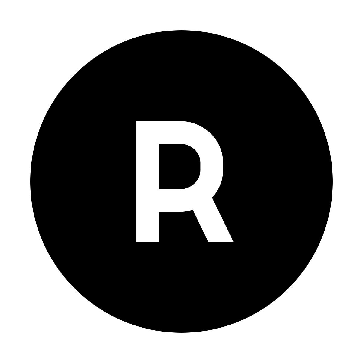 forma regular filled sharp style x 박스 r icon