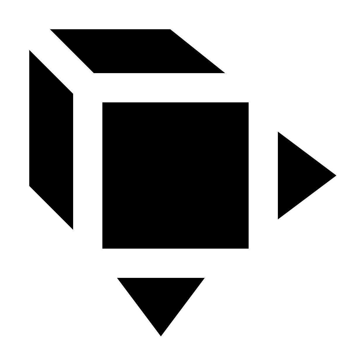 forma regular filled style bilancia 3d icon