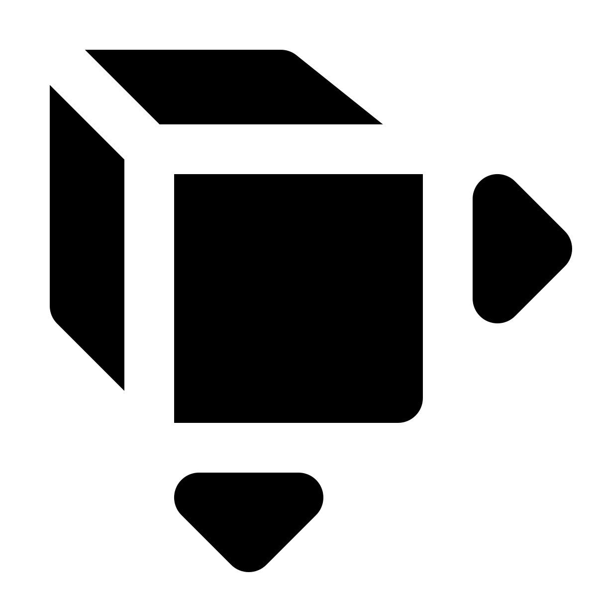 forma regular filled style bilancia 3d icon