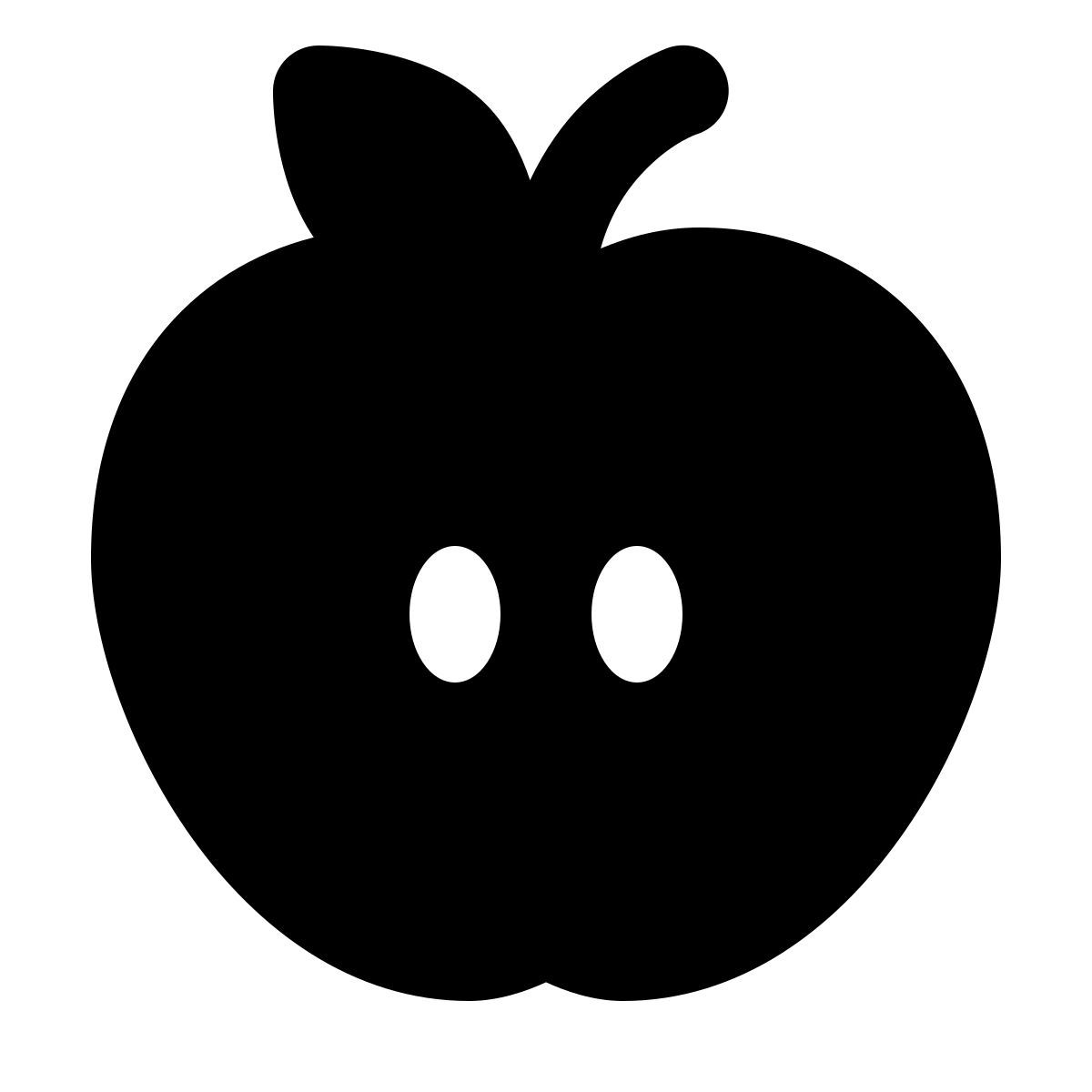 forma regular filled style apfel icon