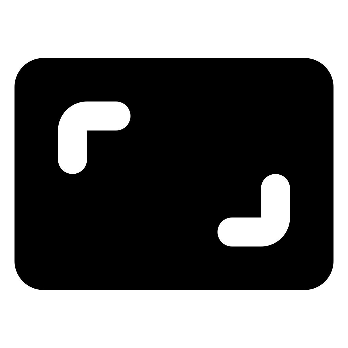 forma regular filled style seitenverhältnis icon