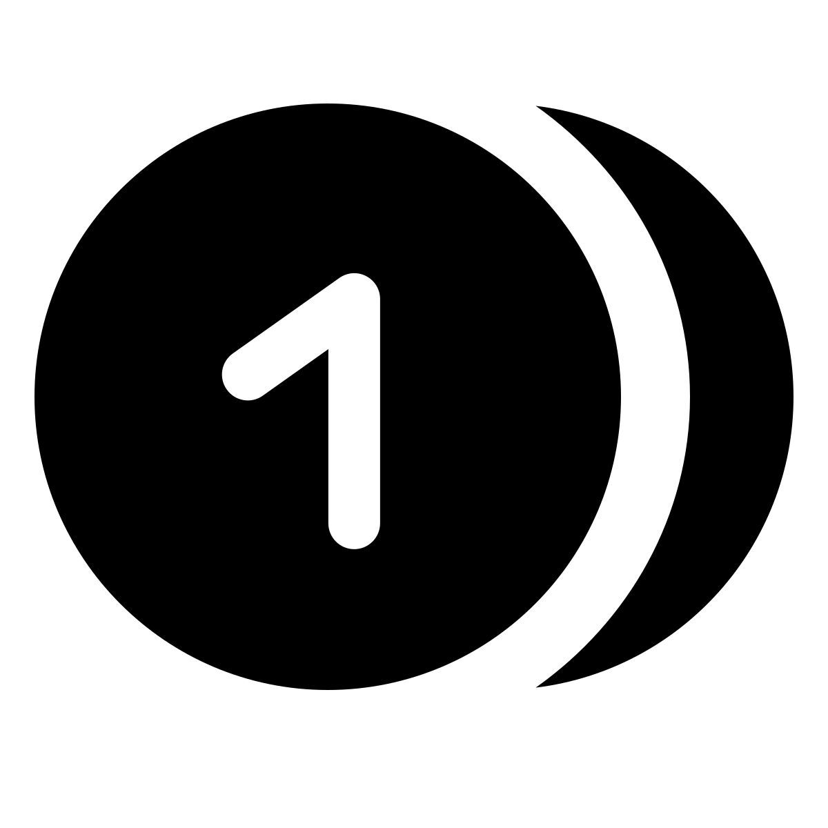 forma regular filled style promedio icon