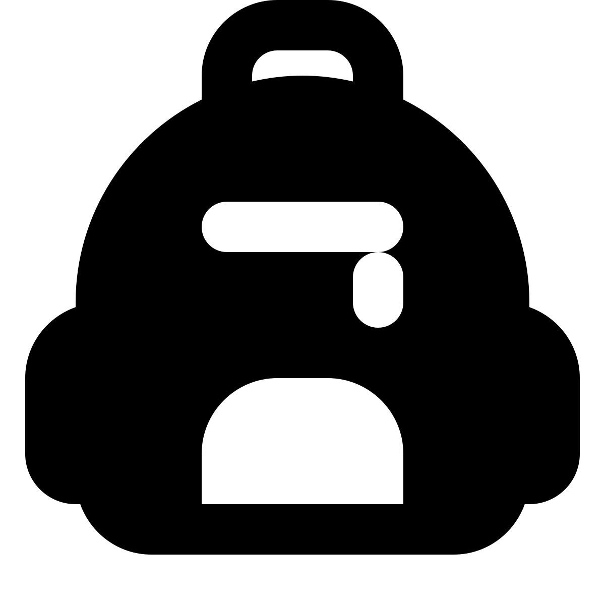 forma regular filled style 배낭 icon