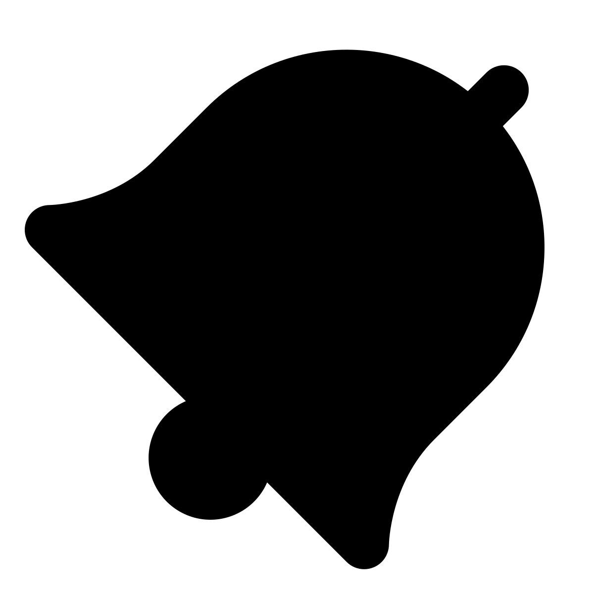 forma regular filled style cloche icon