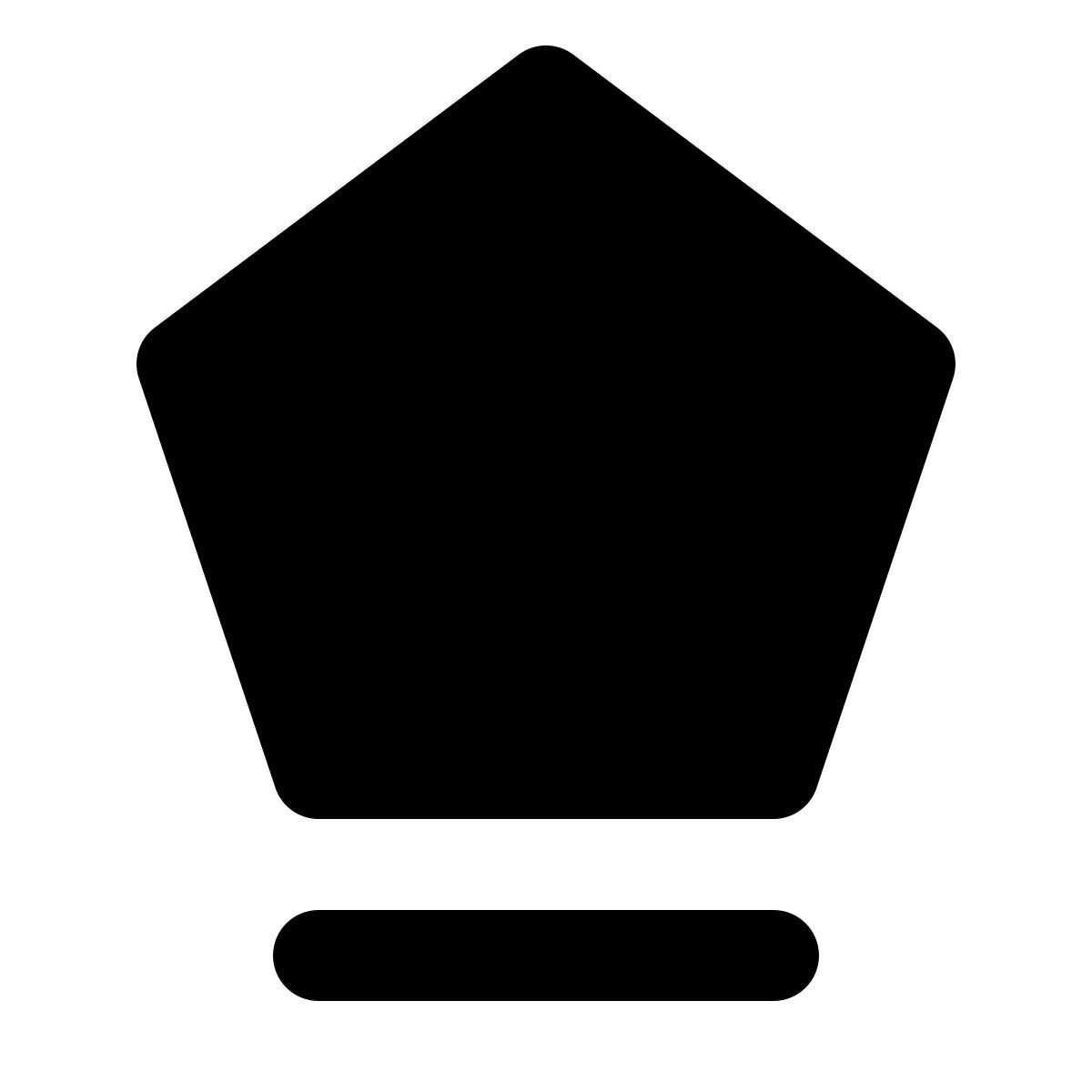 forma regular filled style biquintil 144 icon