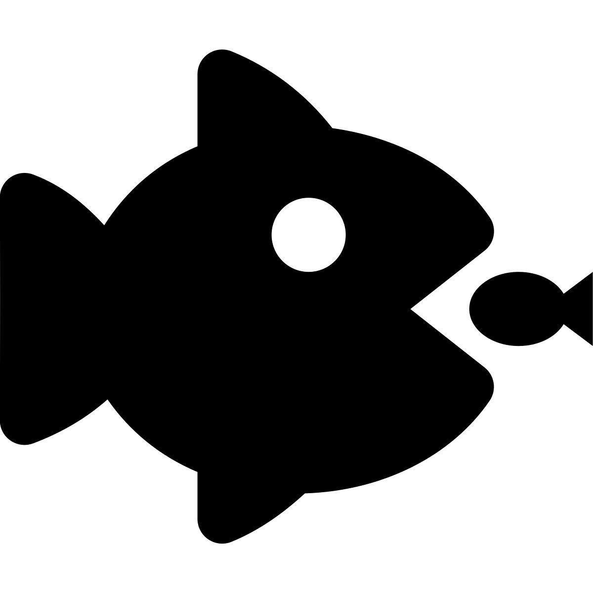 forma regular filled style grande mangia piccolo icon