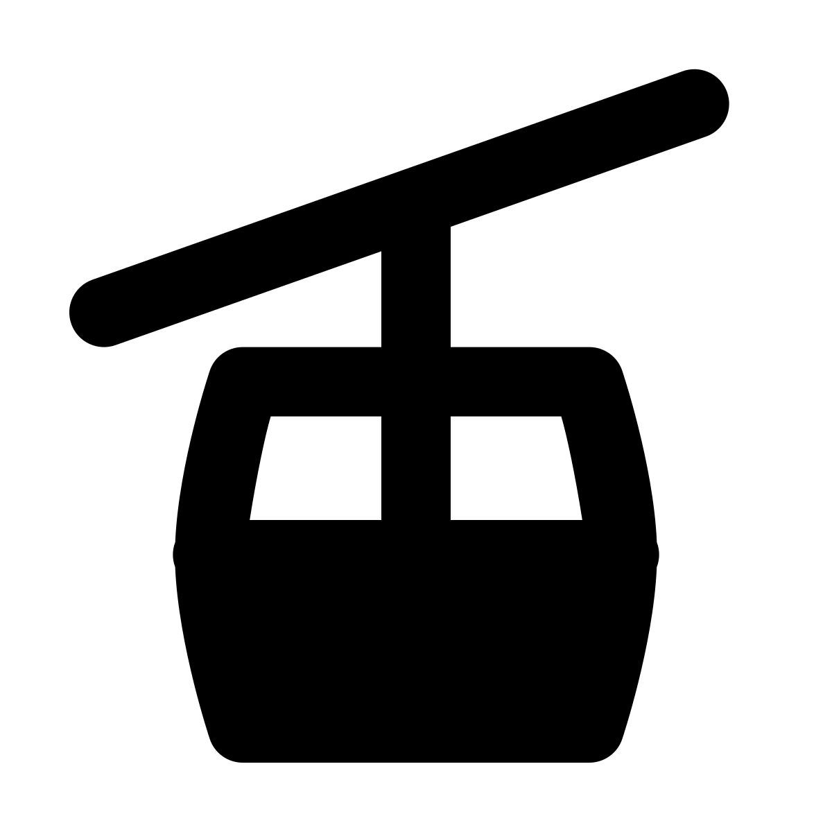 forma regular filled style 缆车 icon