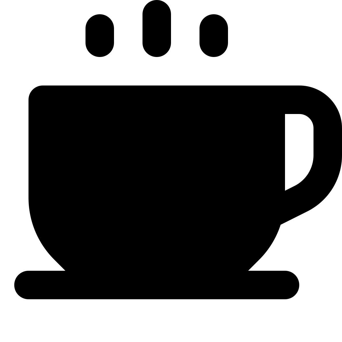 forma regular filled style 咖啡店 icon