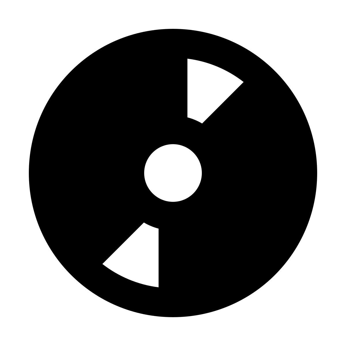 forma regular filled style cd icon