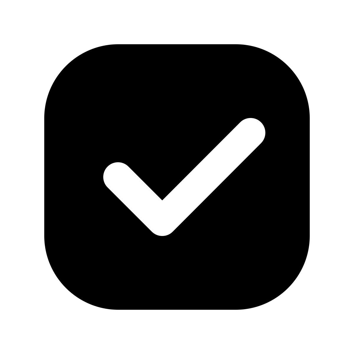 forma regular filled style 选中的复选框2 icon