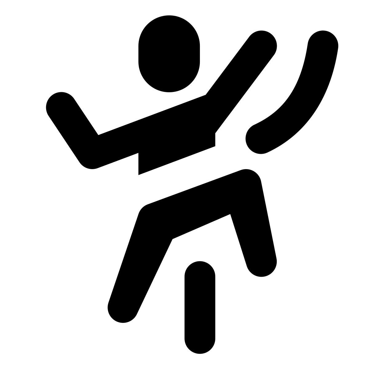 forma regular filled style klettern icon