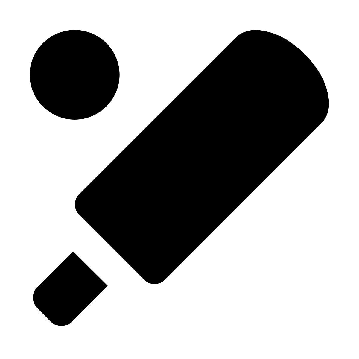forma regular filled style cricket icon