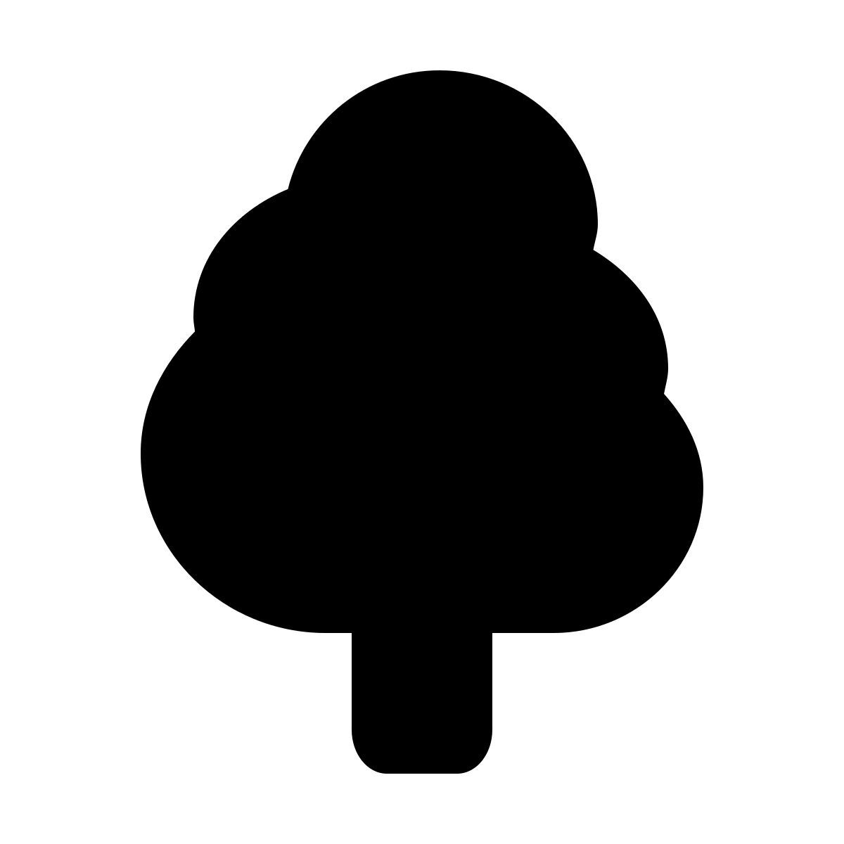 forma regular filled style laubbaum icon