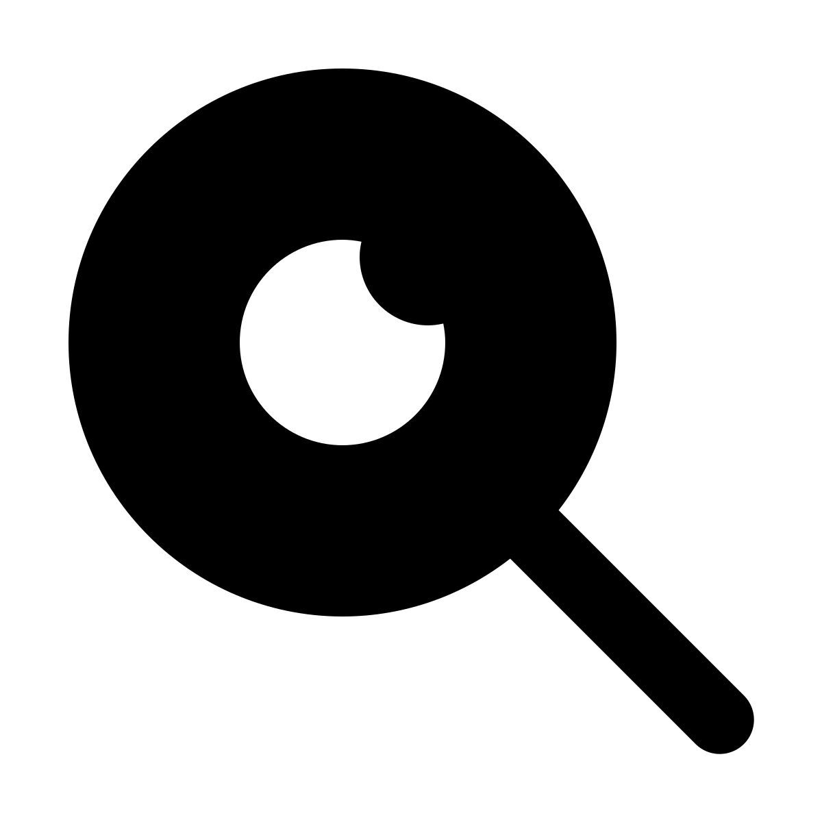 forma regular filled style investigativo icon