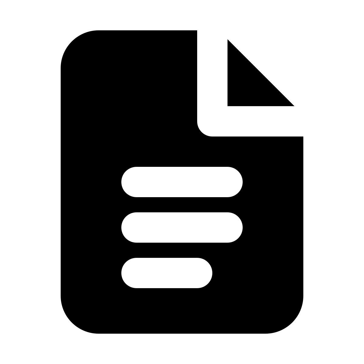 forma regular filled style 文件 icon