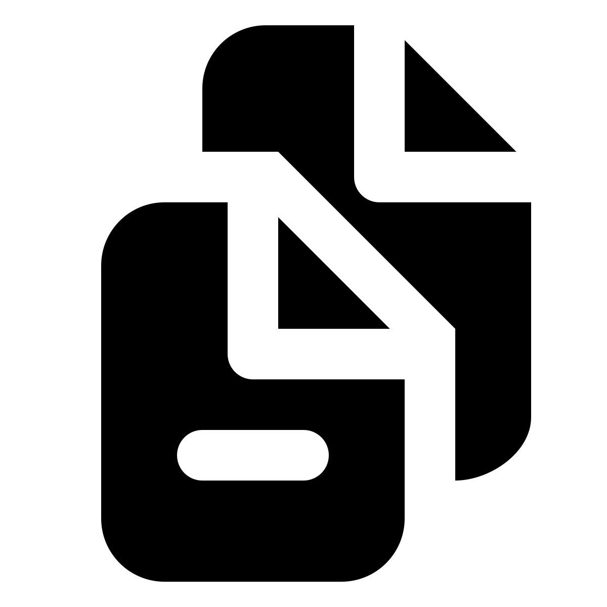 forma regular filled style documents icon