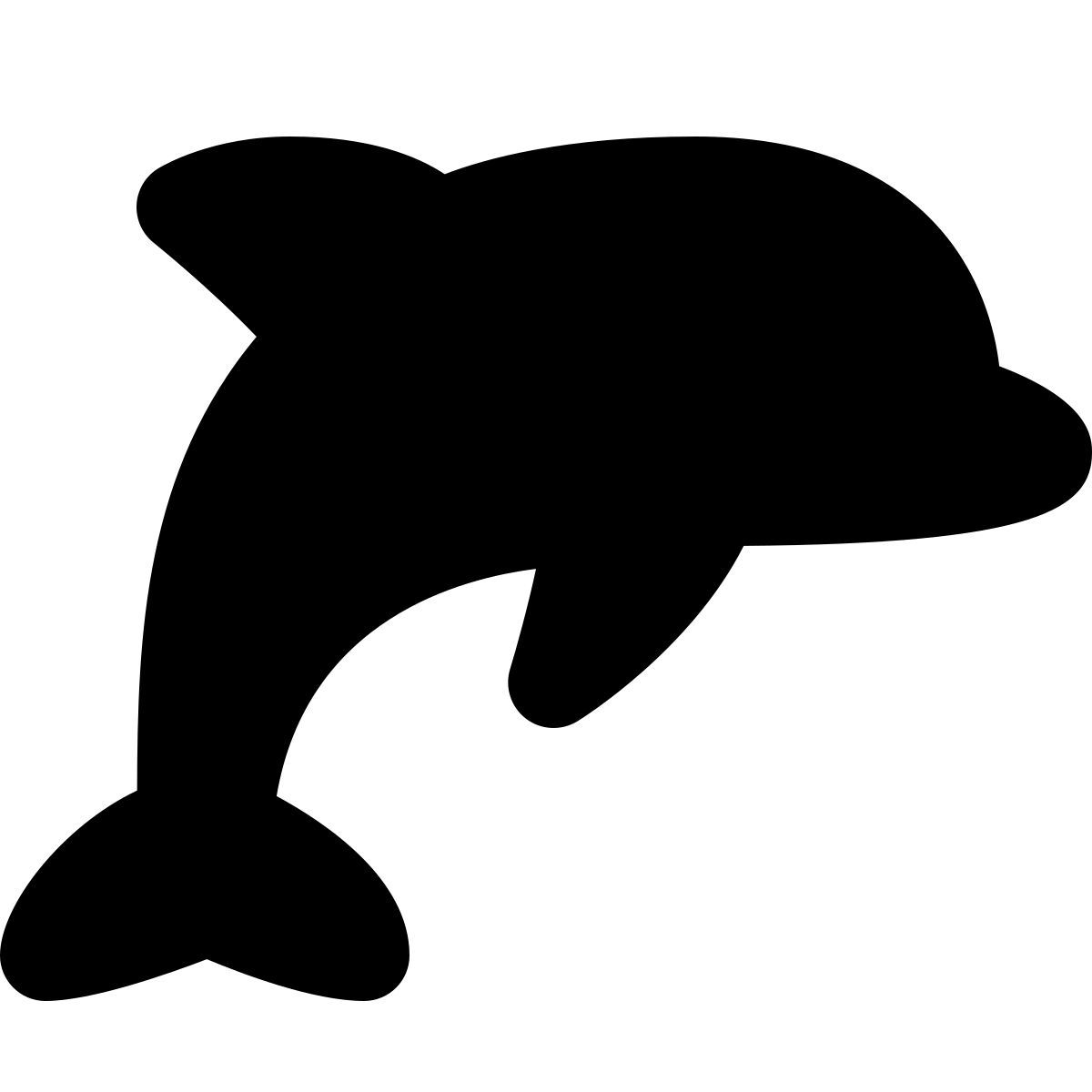 forma regular filled style 海豚 icon