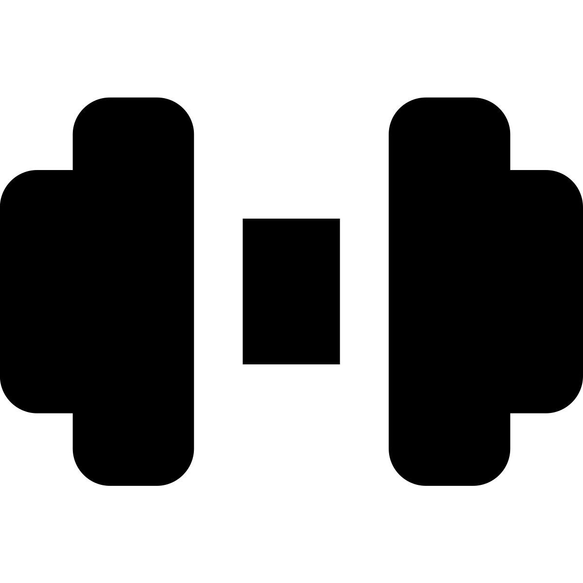 forma regular filled style 아령 icon