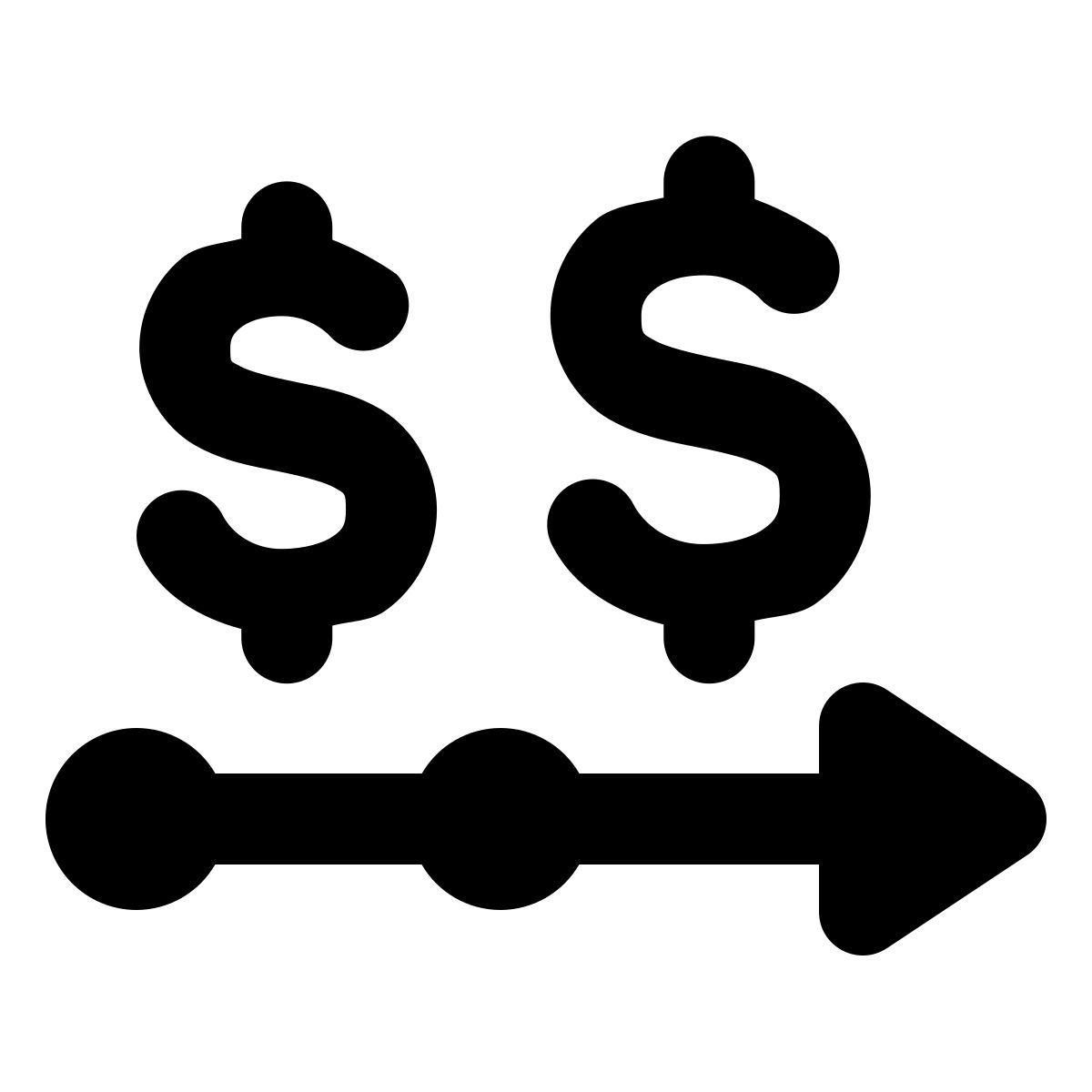 forma regular filled style plazo de la financiación icon