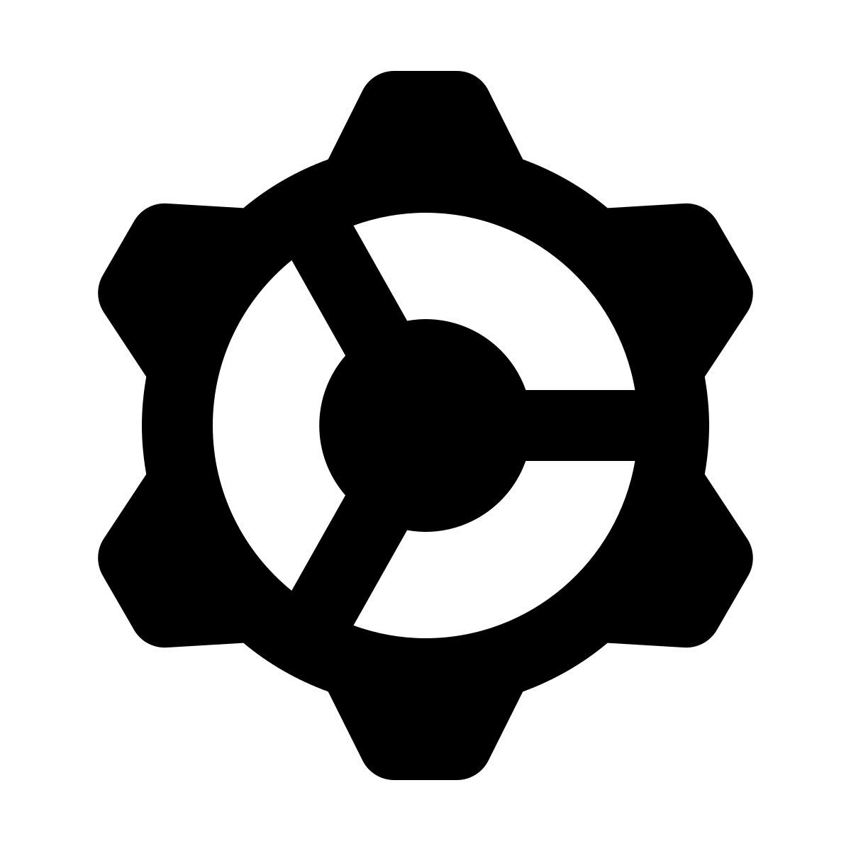 forma regular filled style engineering icon