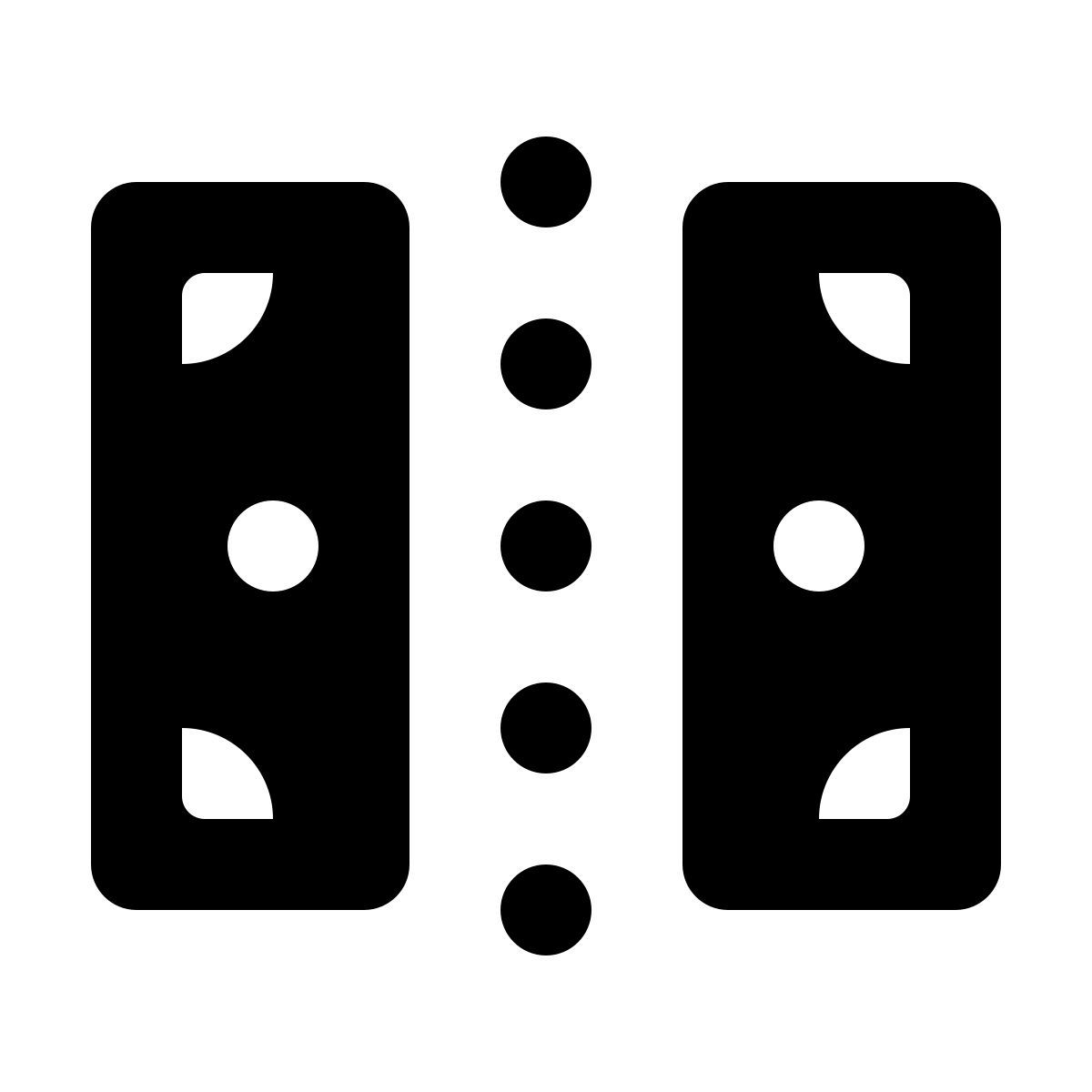 forma regular filled style equity security icon