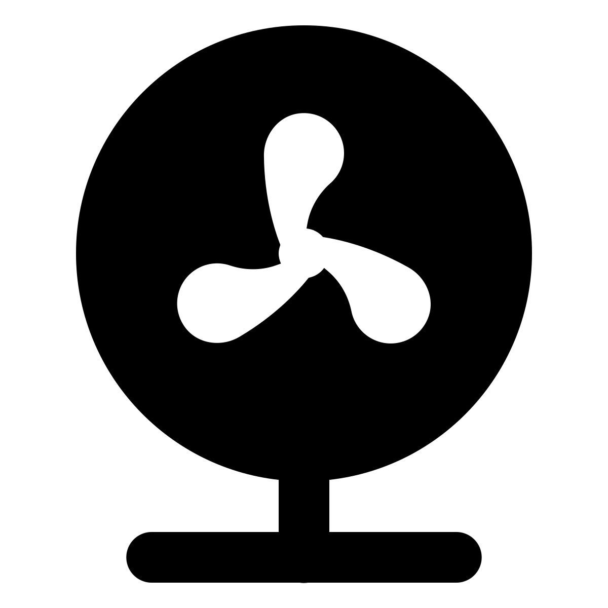 forma regular filled style fan icon