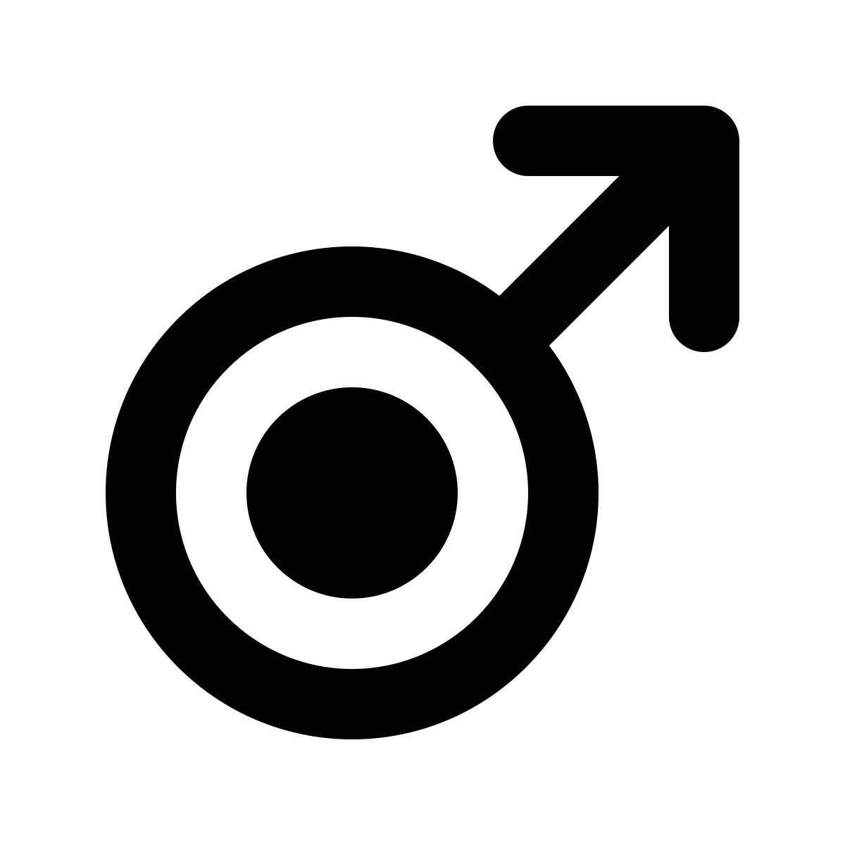 forma regular filled style weiblich icon