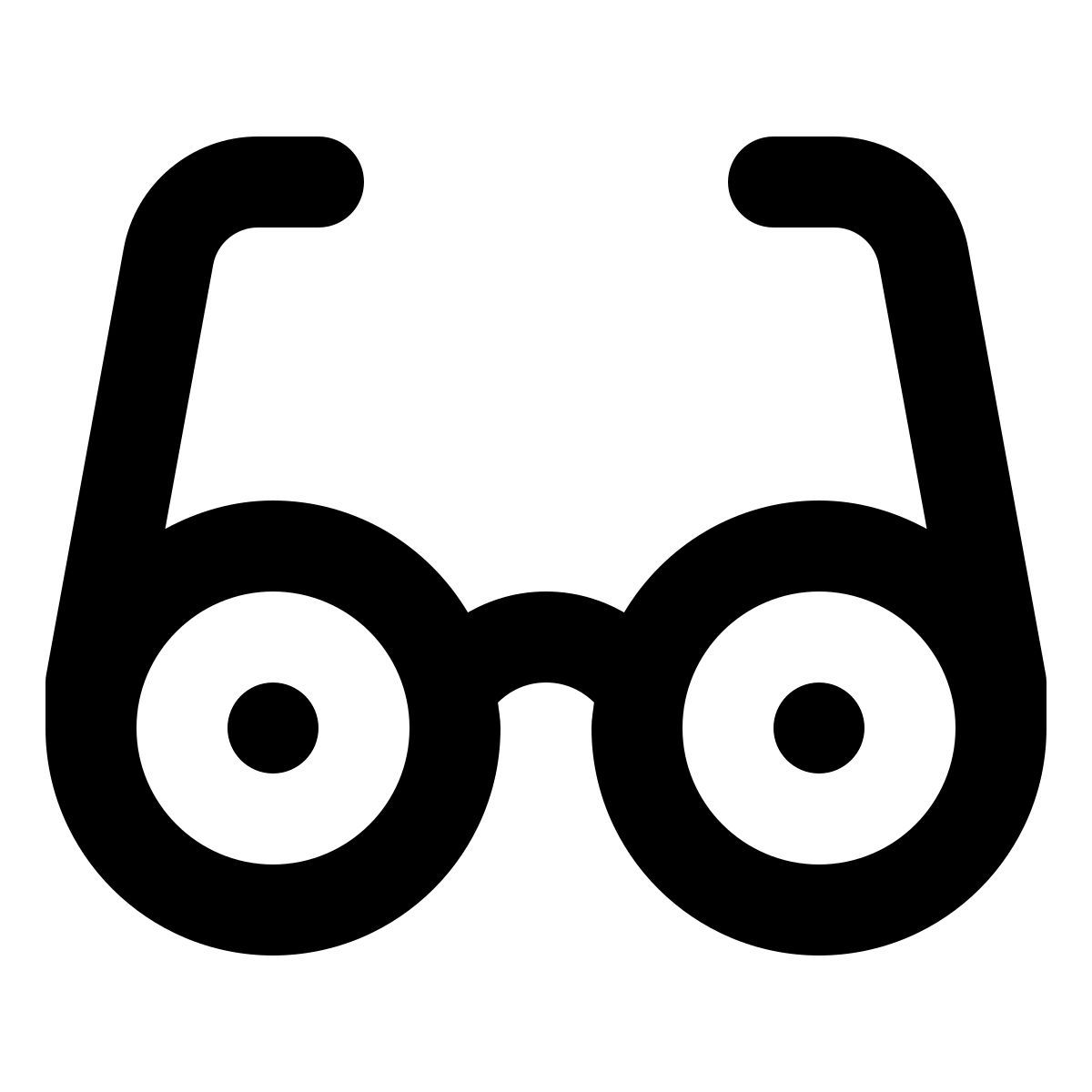 forma regular filled style 안경 icon