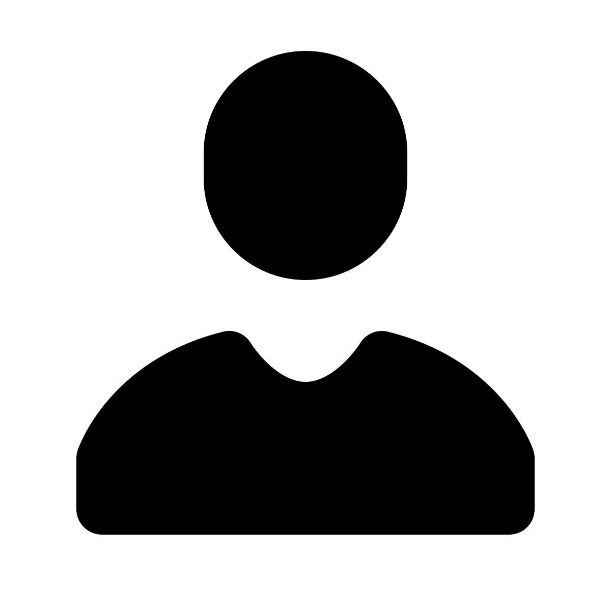 forma regular filled style 게스트 남성 icon