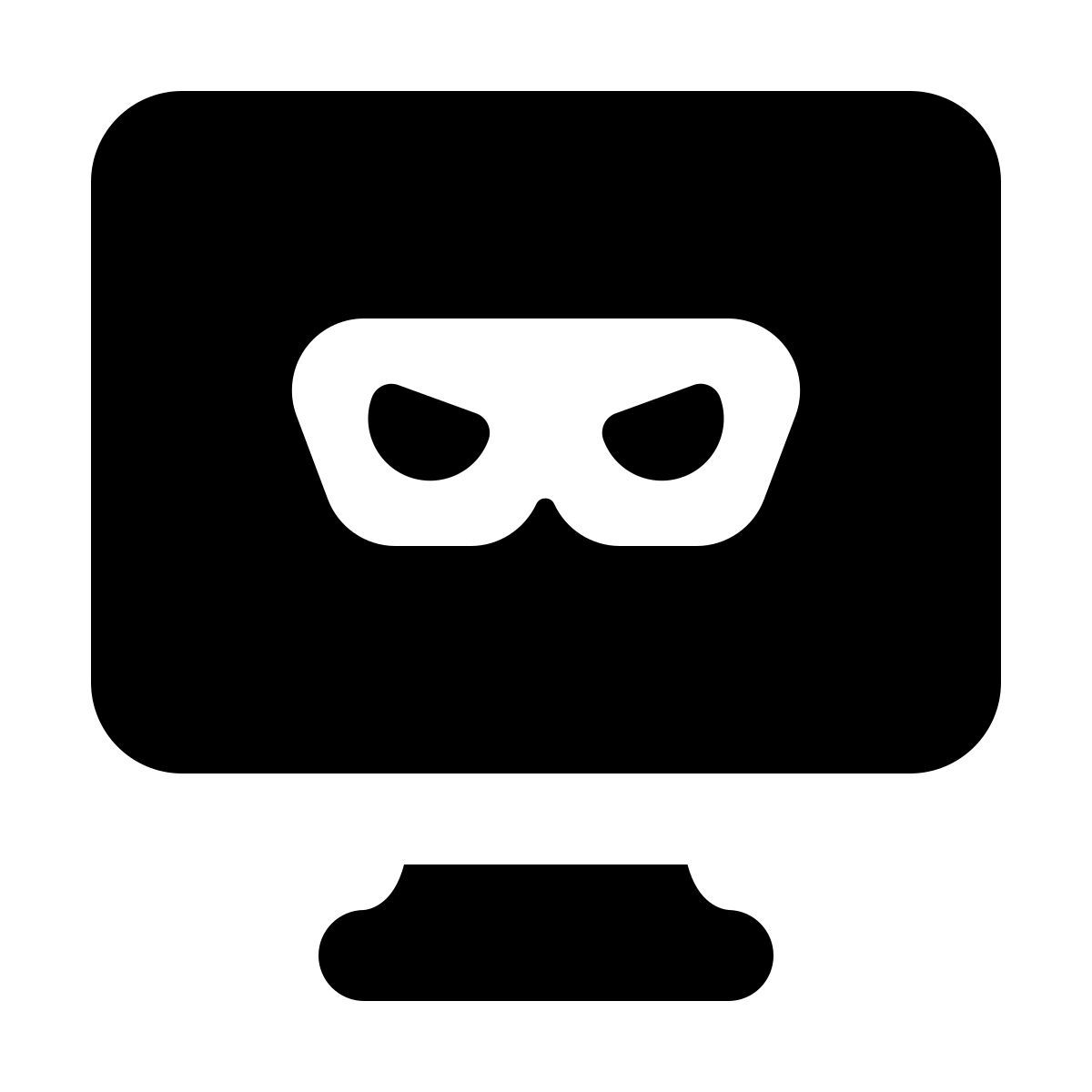 forma regular filled style 해킹 icon