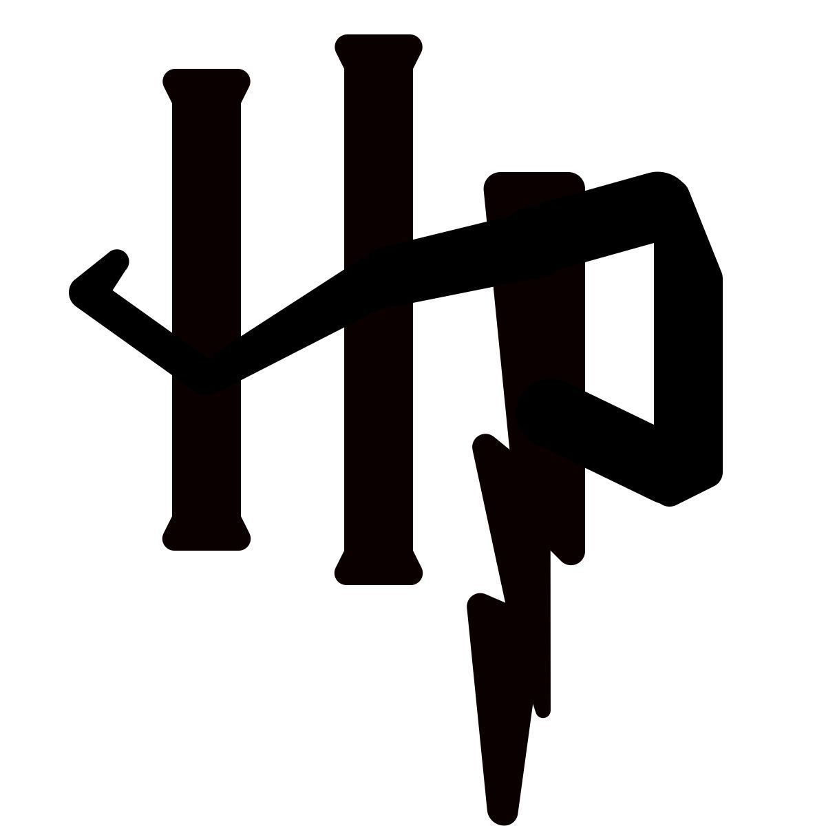 forma regular filled style 해리 포터 icon