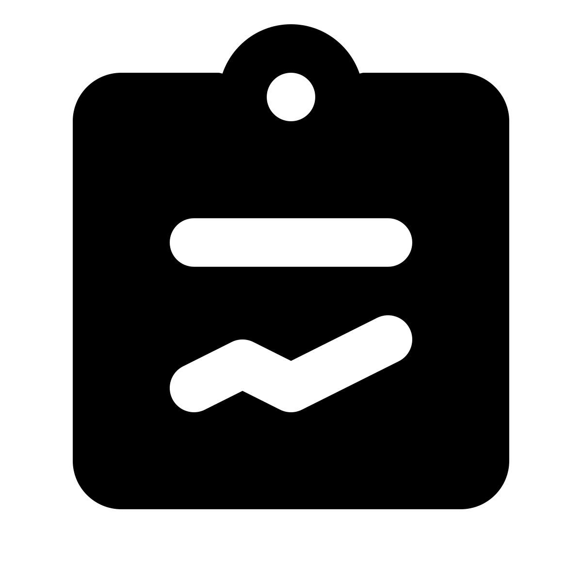 forma regular filled style health graph icon