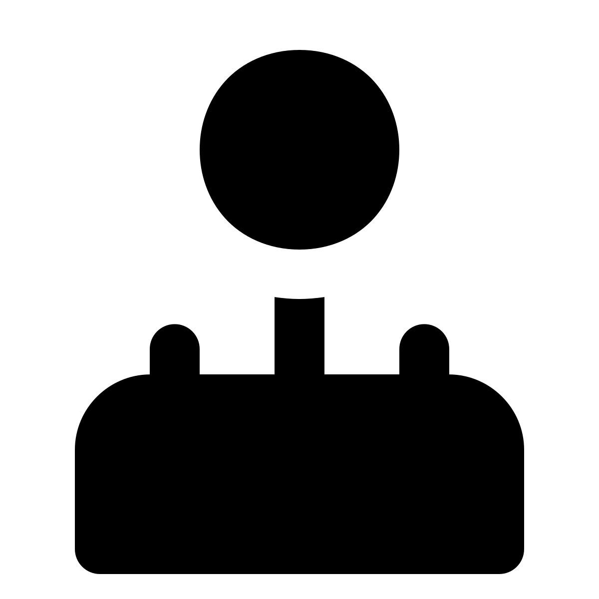 forma regular filled style manette icon