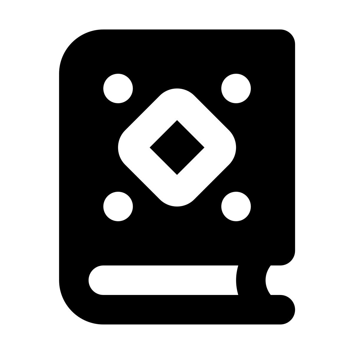 forma regular filled style corano icon