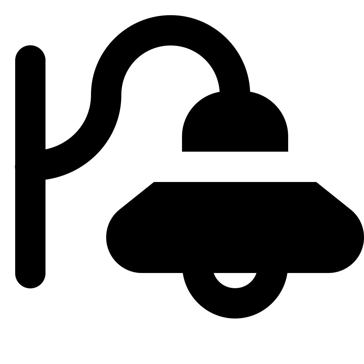 forma regular filled style beleuchtung icon