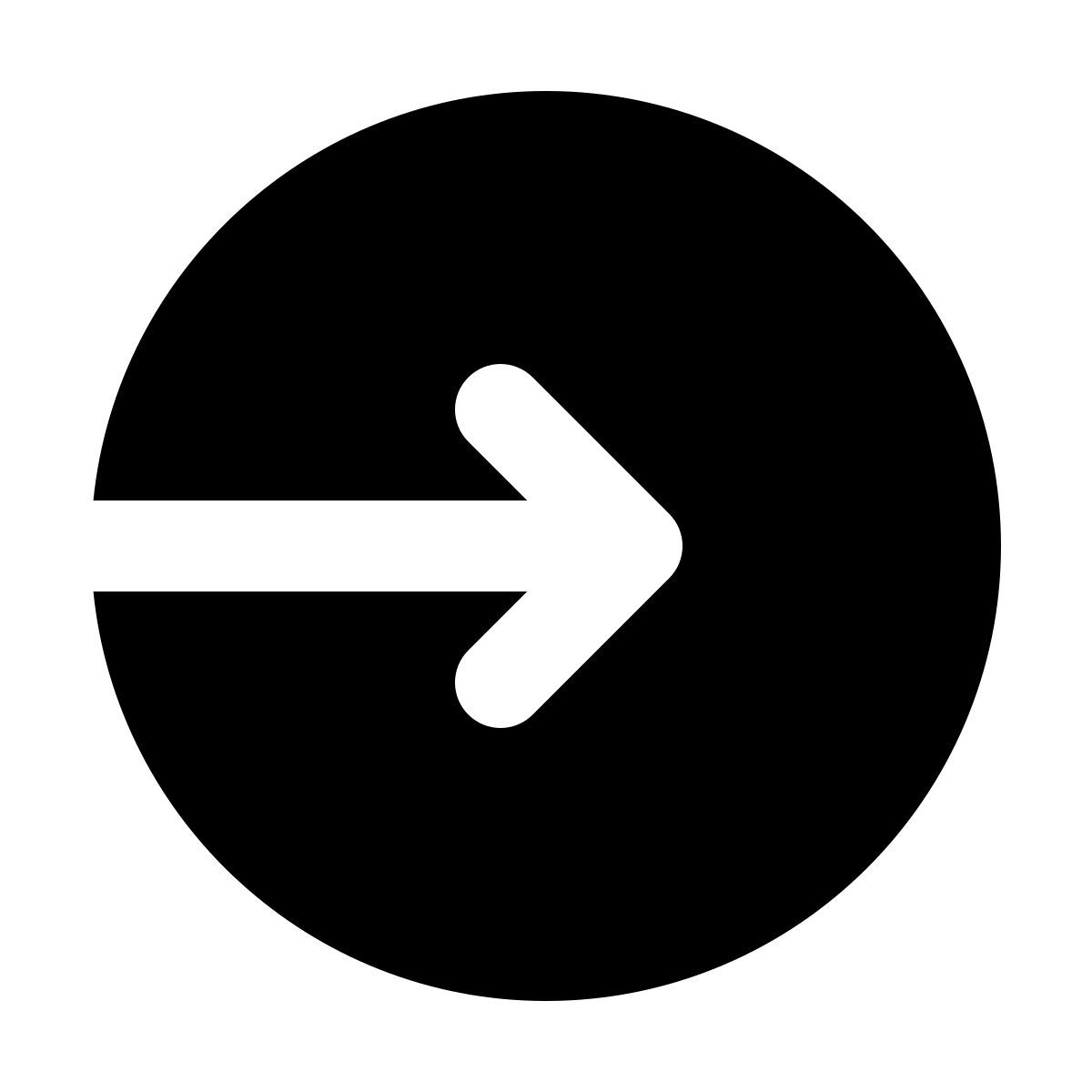 forma regular filled style anmelden abgerundet rechts icon