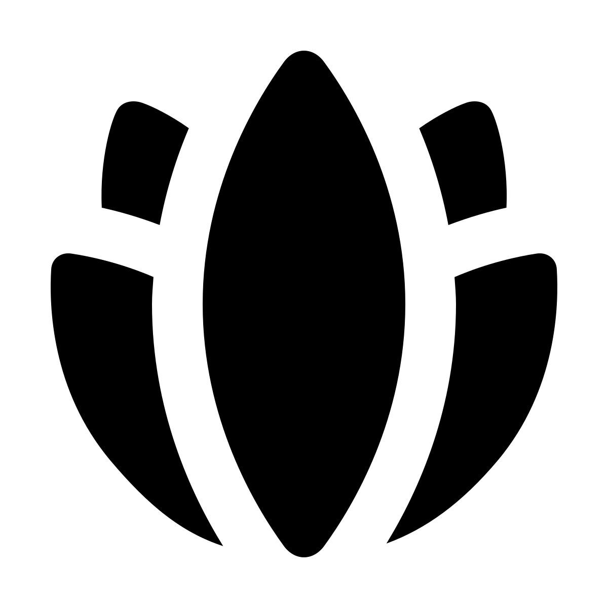forma regular filled style lotus icon