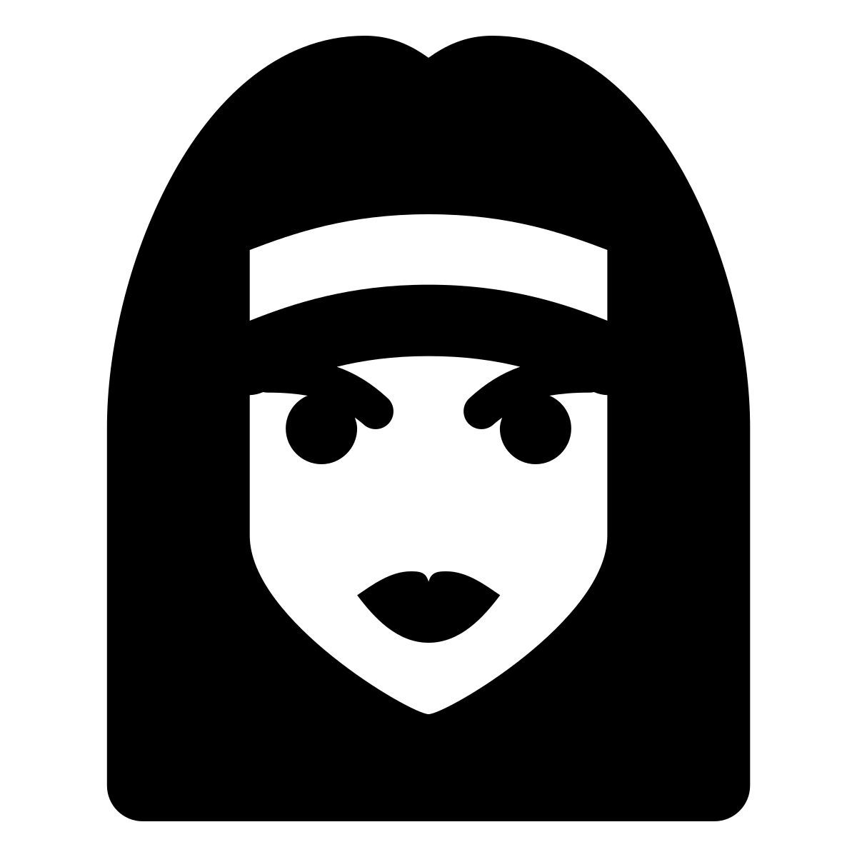 forma regular filled style michonne icon