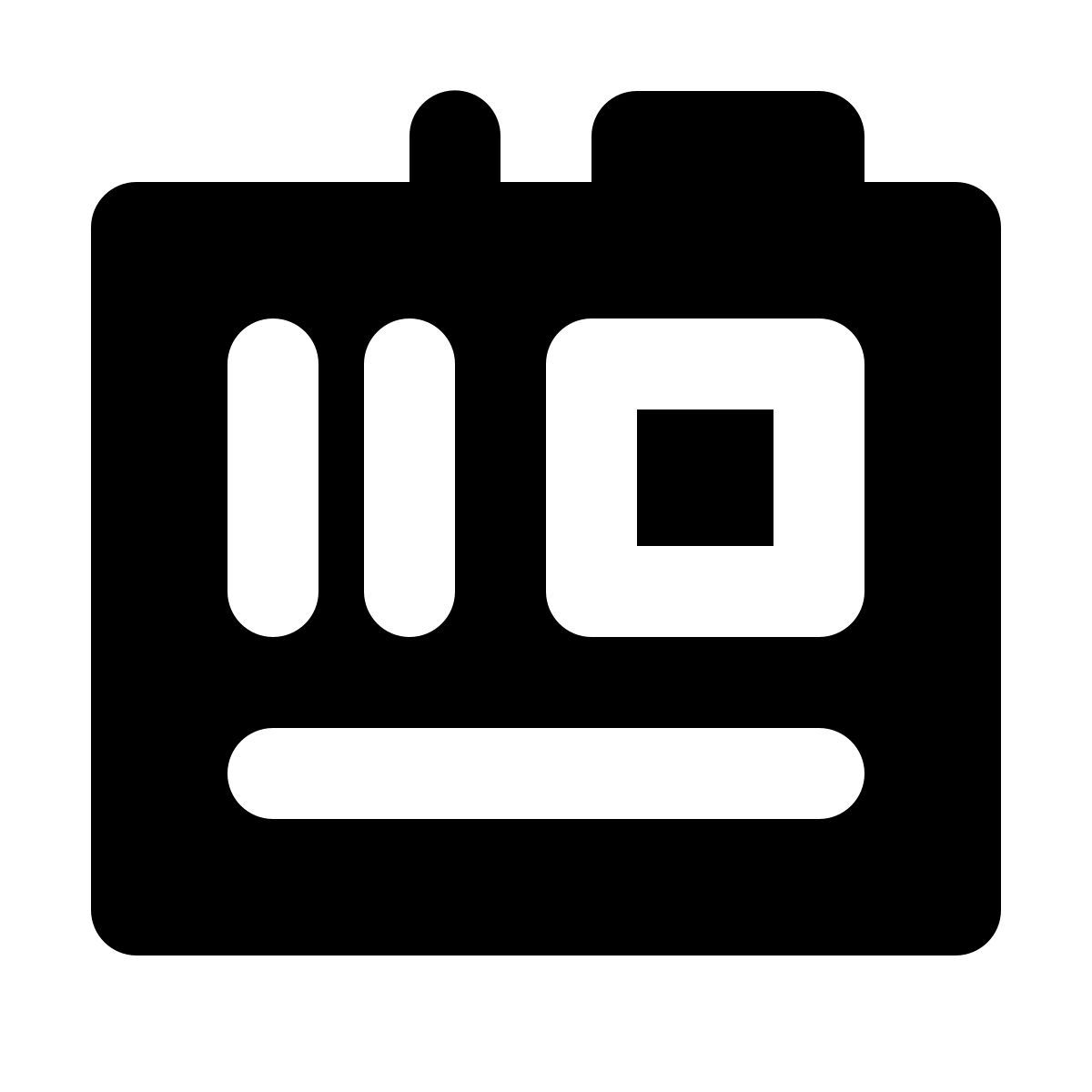 forma regular filled style technology icon