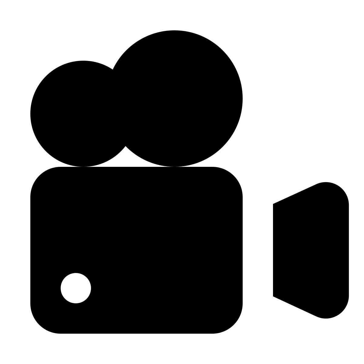 forma regular filled style proiettore di film icon