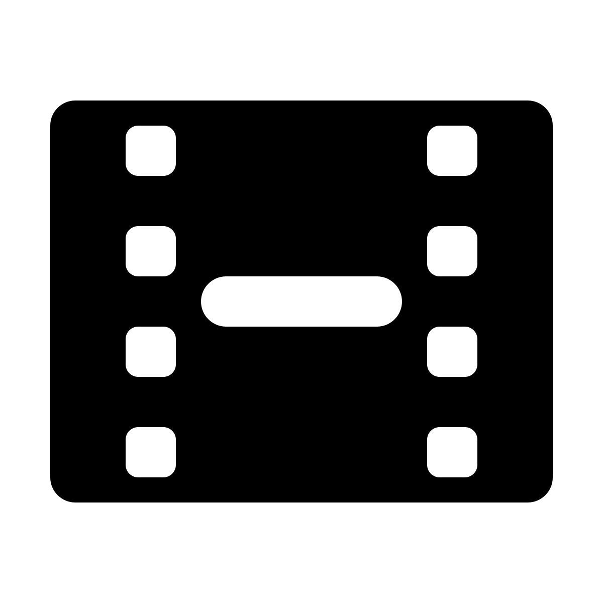 forma regular filled style 电影 icon