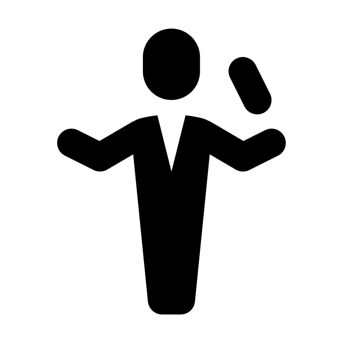 forma regular filled style 音乐指挥 icon