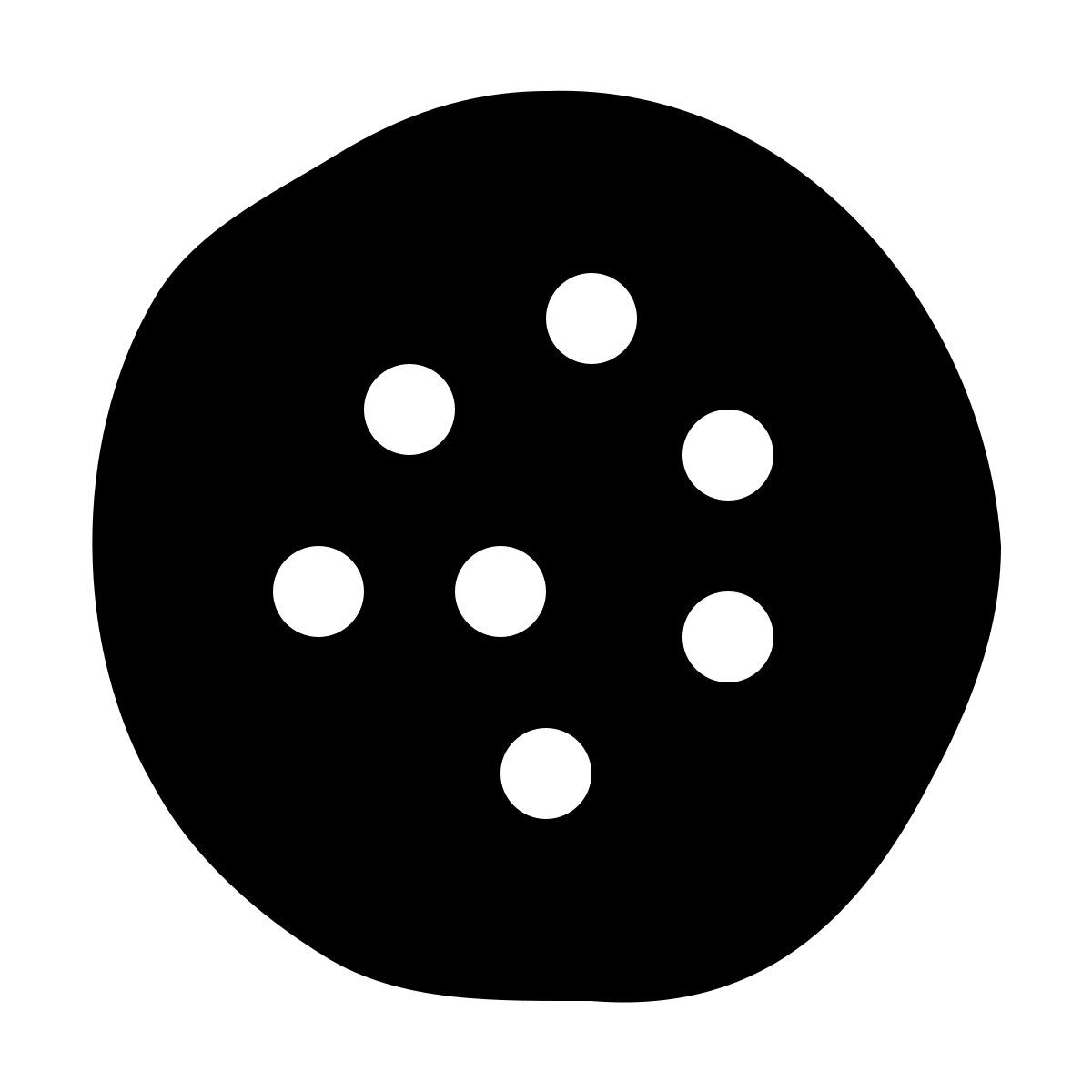 forma regular filled style 印度烤饼 icon